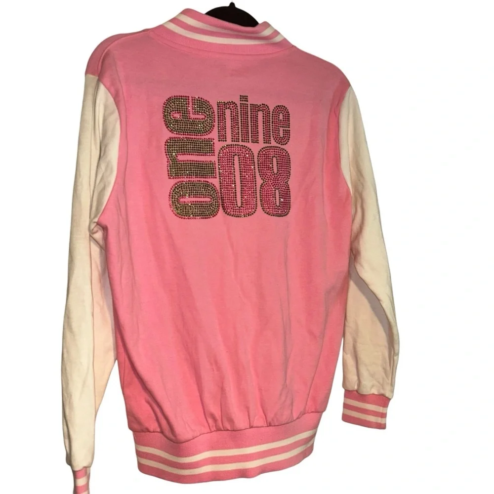 New Alpha Kappa Alpha Sorority stud bling AKA jacket size XL - Picture 2 of 3